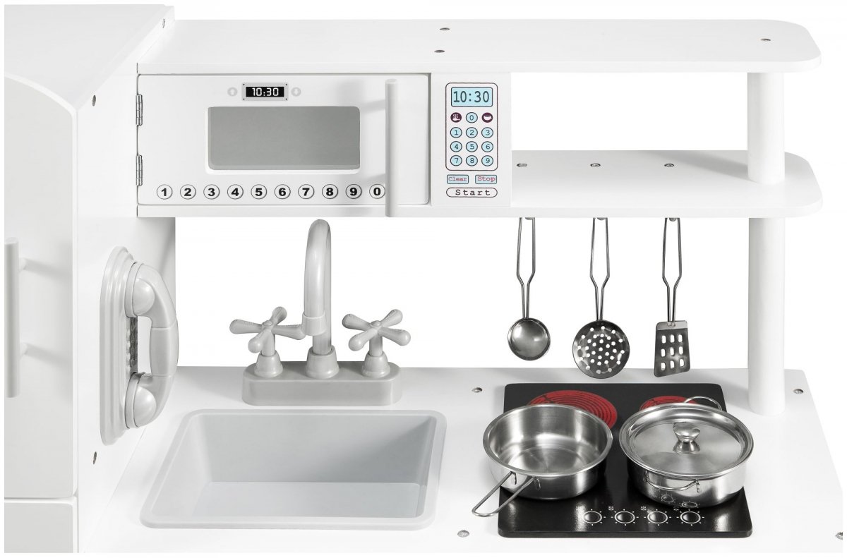 Детская деревянная кухня Mamabrum XXL с аксессуарами PLK536 N