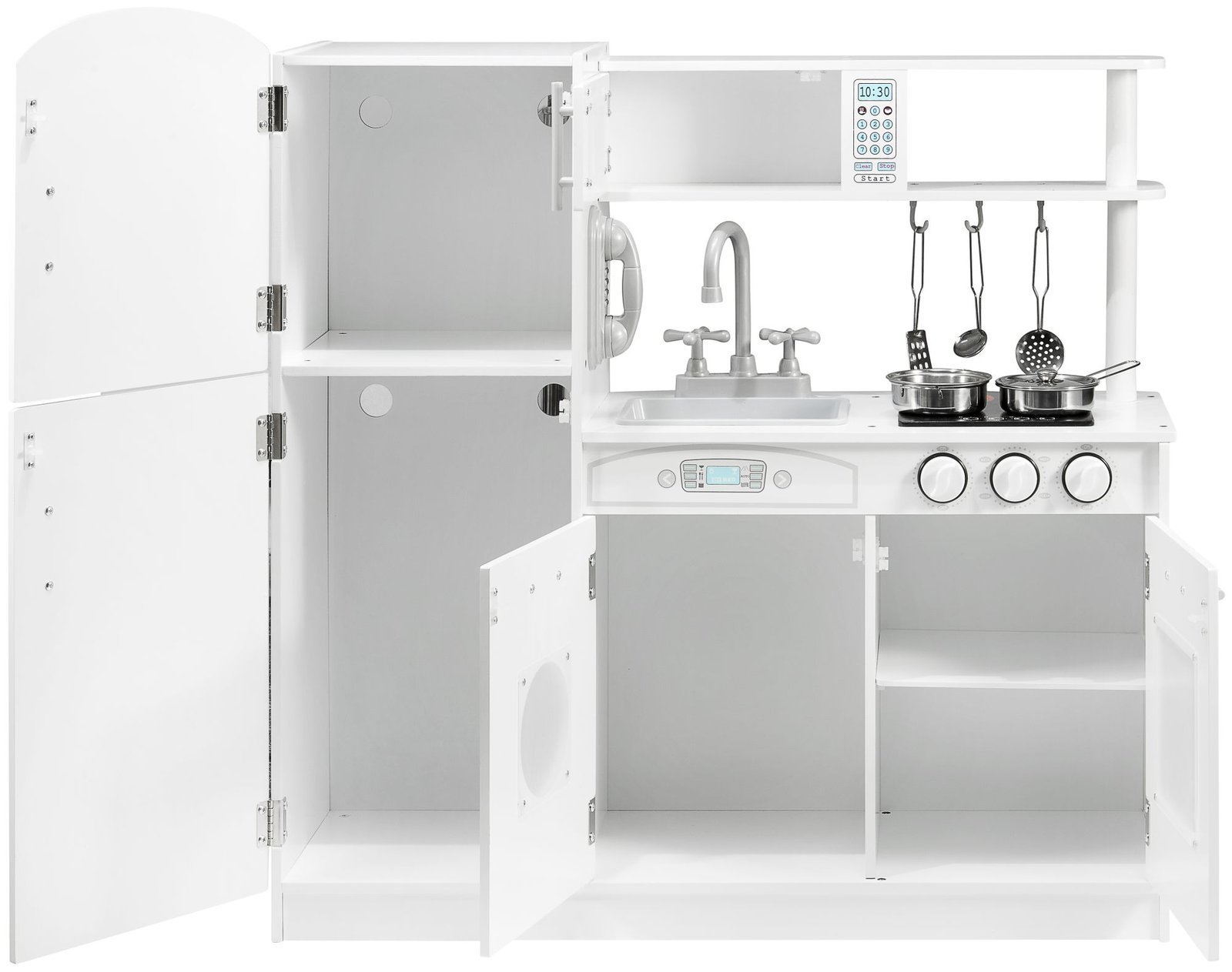 Детская деревянная кухня Mamabrum XXL с аксессуарами PLK536 N