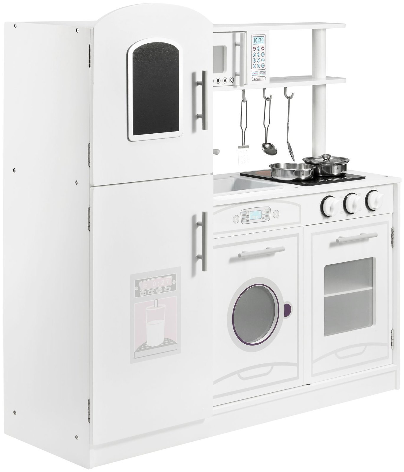 Детская деревянная кухня Mamabrum XXL с аксессуарами PLK536 N