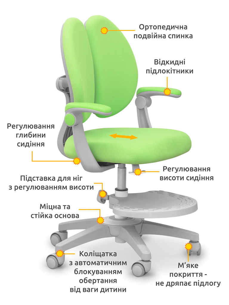Детское кресло Mealux Sprint Duo Y-412