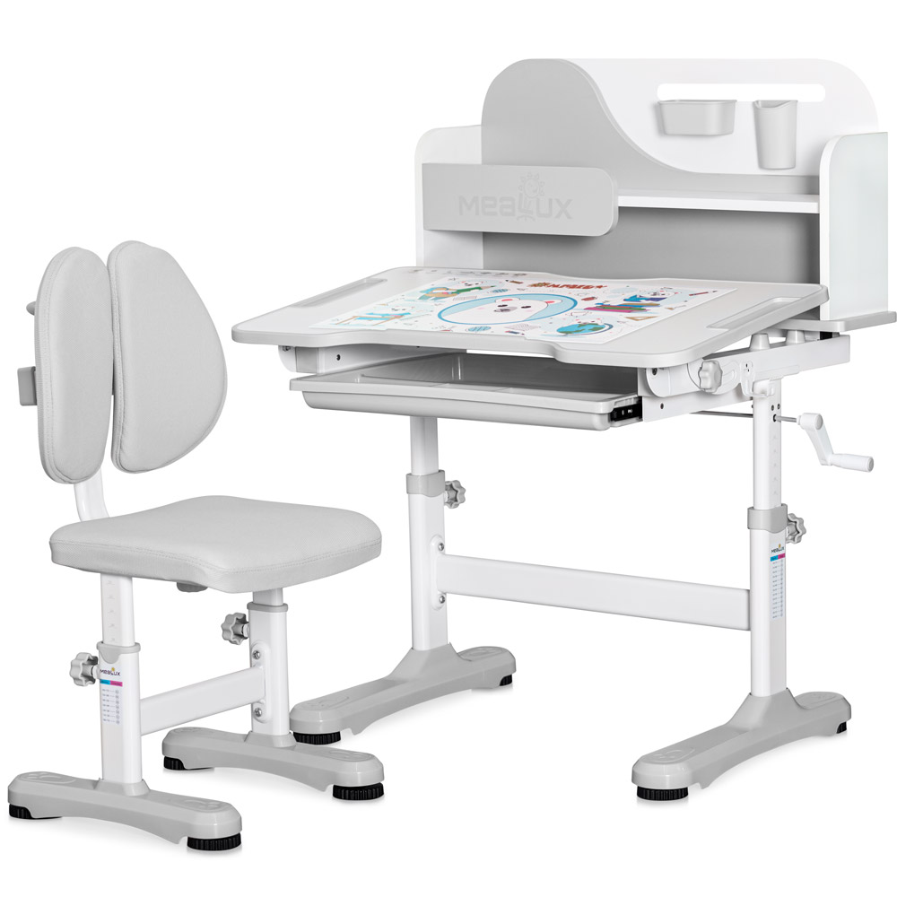 Комплект Mealux Wave BD-31 (стол + стульчик + полка)