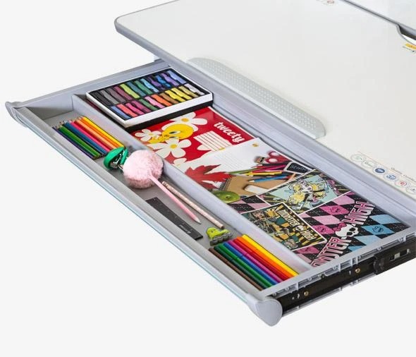 Детский стол Mealux Edmonton Multicolor с полкой S50 BD-610 + S50