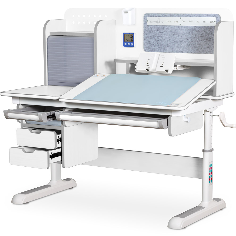 Детский стол Mealux Winnipeg Multicolor Plus WG BD-630 WG с тумбой