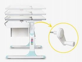 Детский стол Mealux Hamilton Multicolor с полкой S-50 BD-680+S50