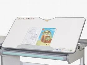 Детский стол Mealux Hamilton Multicolor с полкой S-50 BD-680+S50