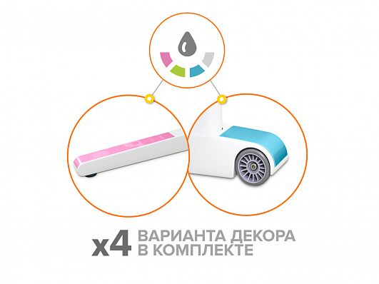 Детский стол Mealux Ergowood L Multicolor Energy BD-810 Energy