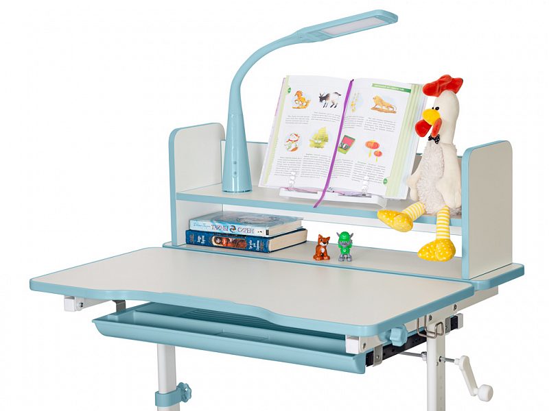 Комплект парта и кресло Evo-Kids (стол+стул+полка+лампа), BD-24