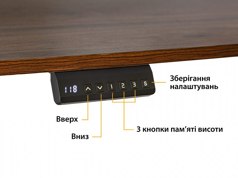 Стол с электро регулировкой высоты Mealux PowerDesk Lite, EVO-201 Lite
