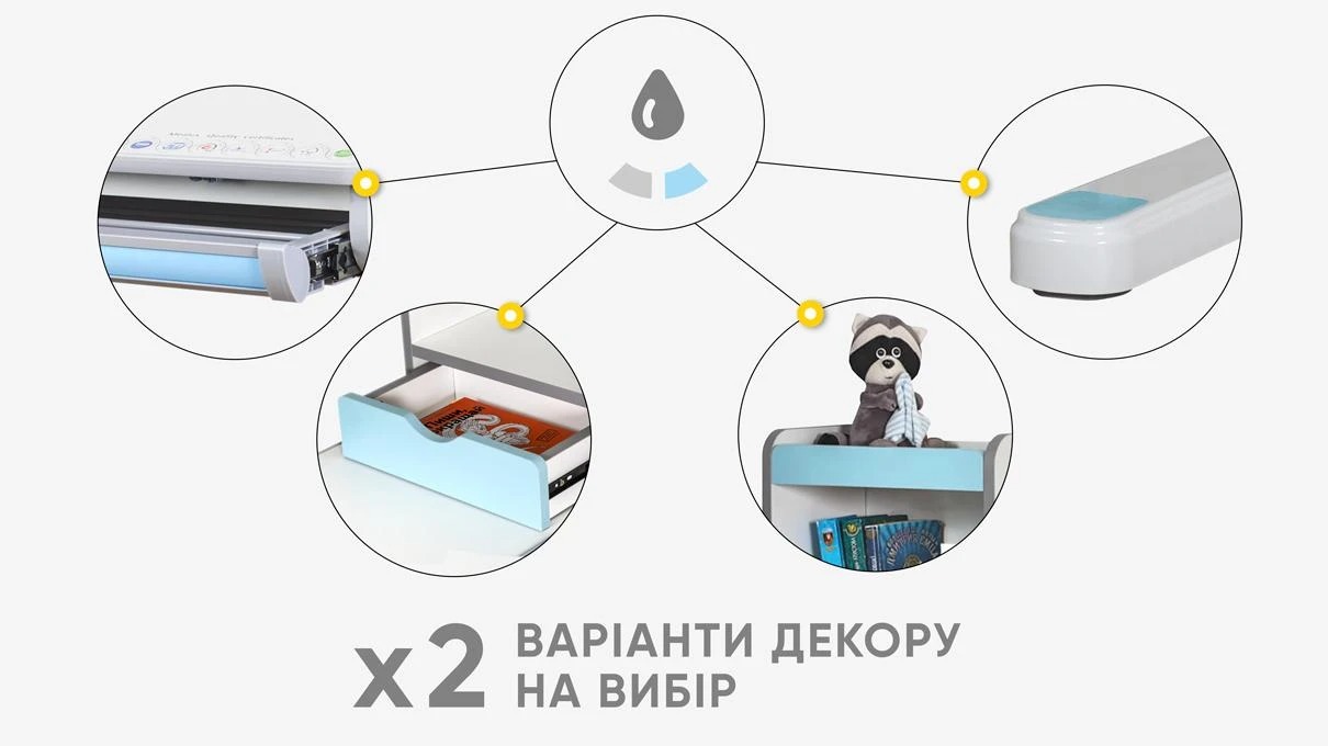 Детский стол Mealux Florida Multicolor Evo-52