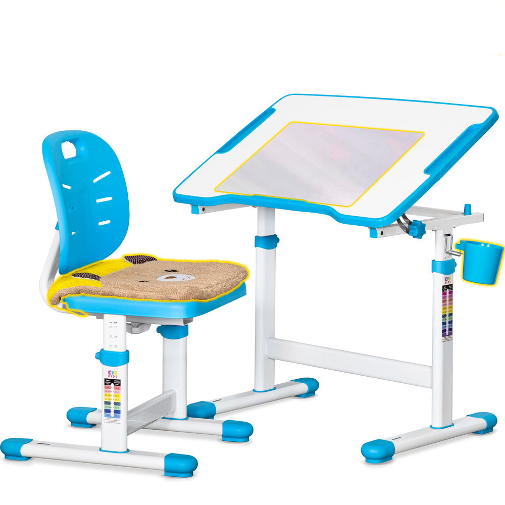 Комплект парта и стул Evo-kids (стол+стул), Evo-07 Ergo