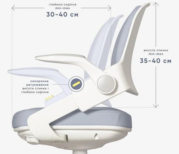 Кресло детское Mealux  Vivo Dark Y-618