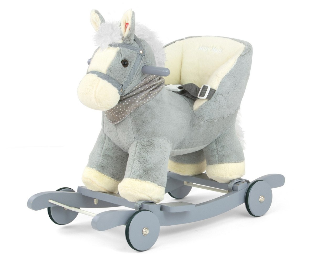 Конь-качалка с колесами Milly Mally Polly