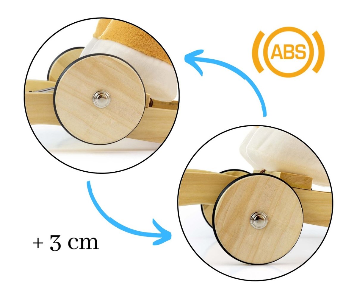 Конь-качалка с колесами Milly Mally Polly