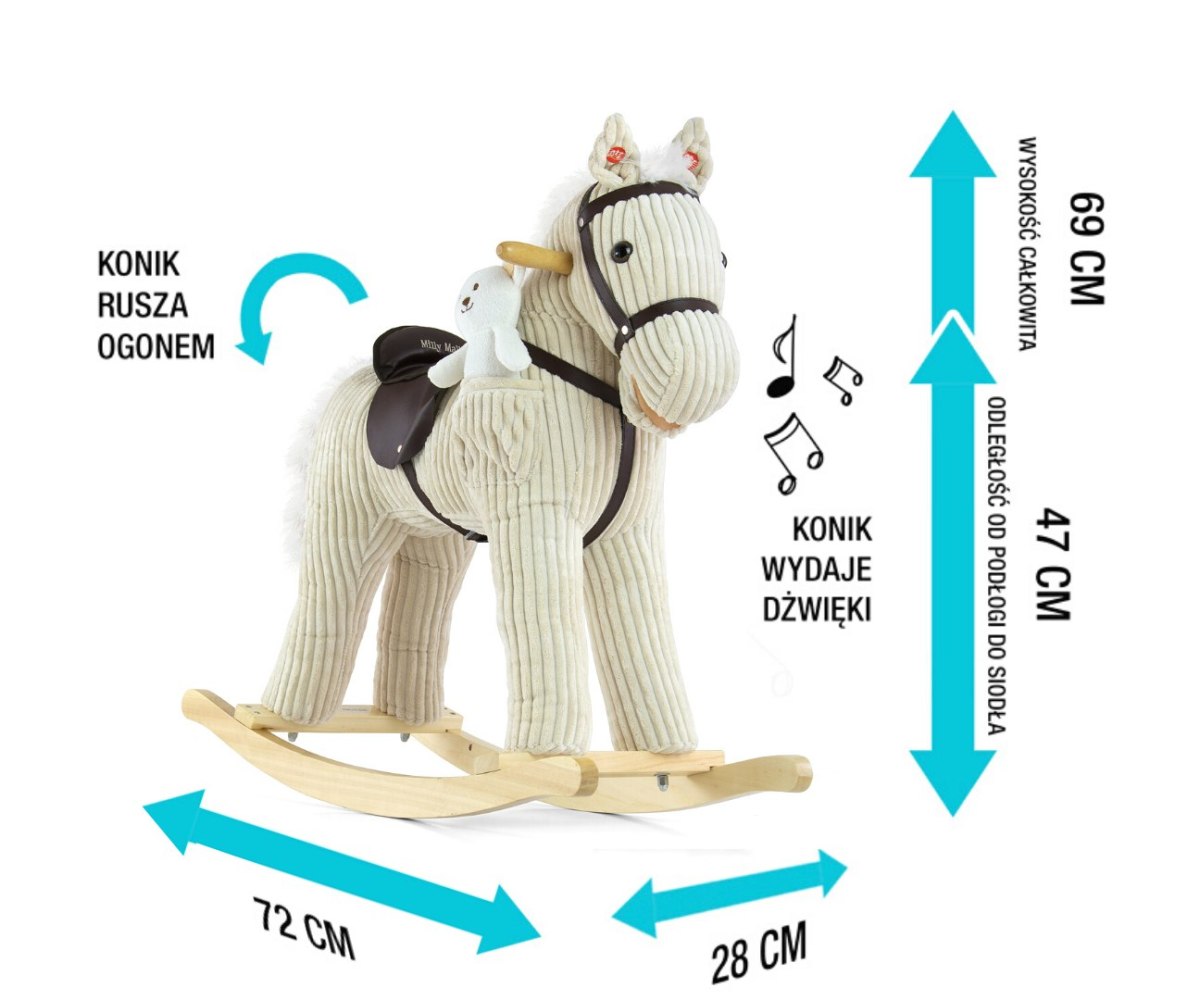 Конь-качалка Milly Mally Pony