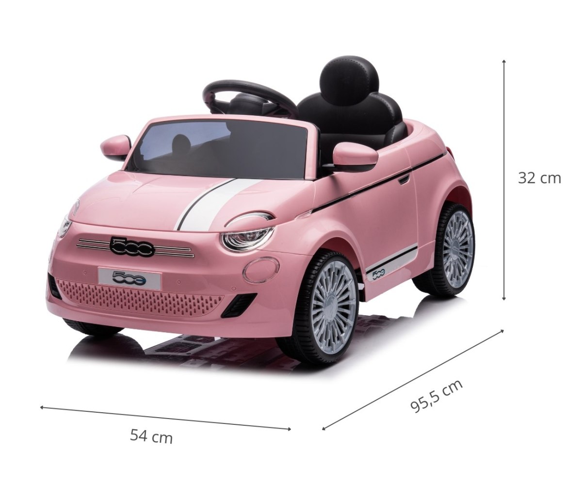 Электромобиль Milly Mally Fiat 500e 2х6 В