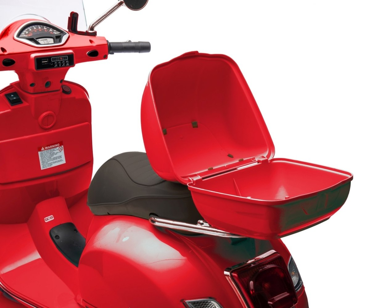 Электромобиль-мопед Milly Mally Vespa GTS Super 2х6 В