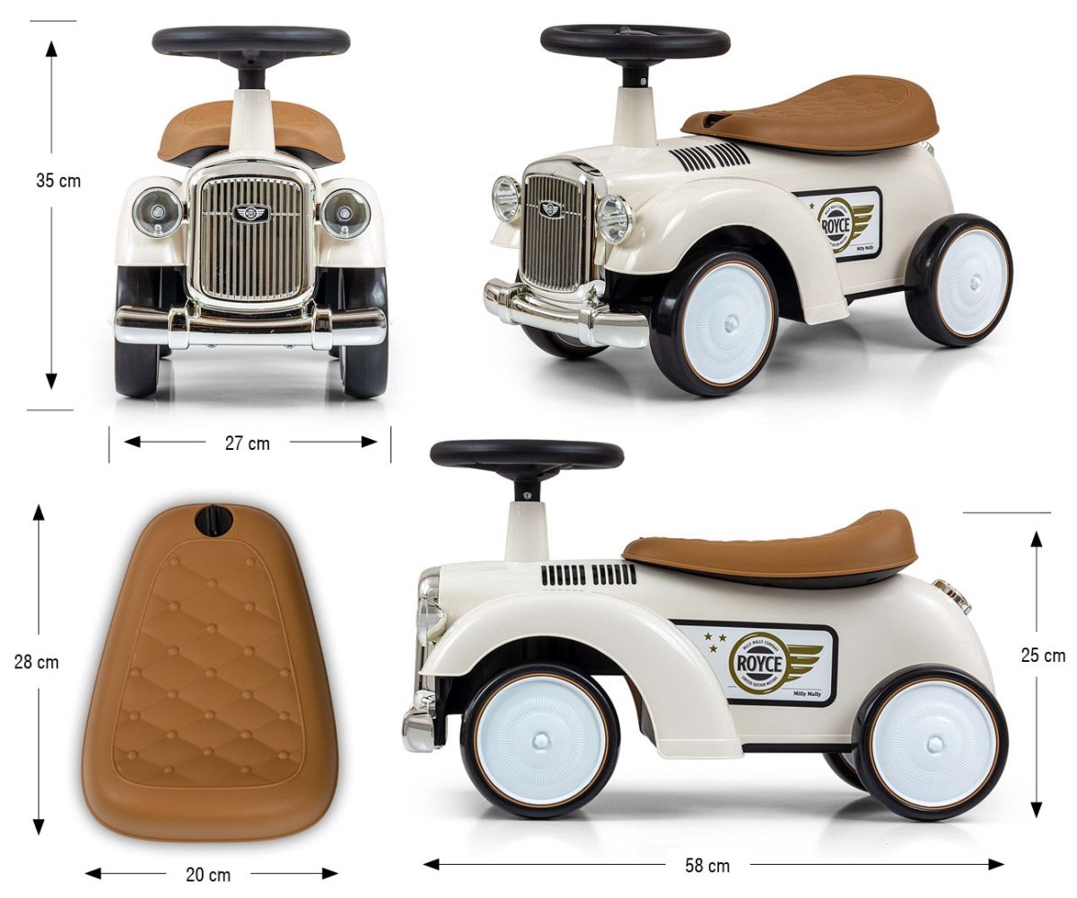 Машинка-толокар Milly Mally Royce