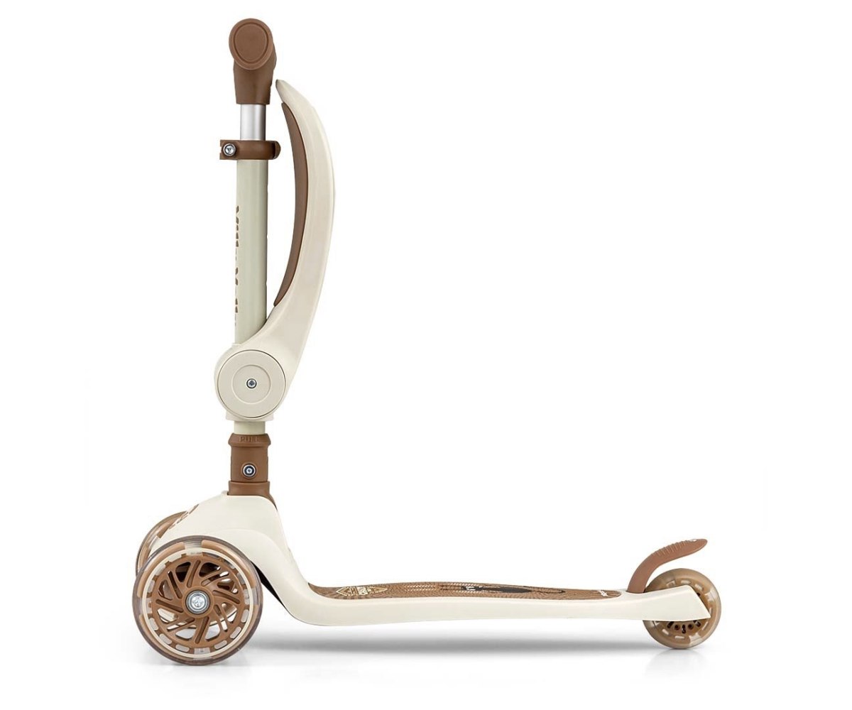 3-колесный самокат Milly Mally Scooter Fuzzy с сиденьем