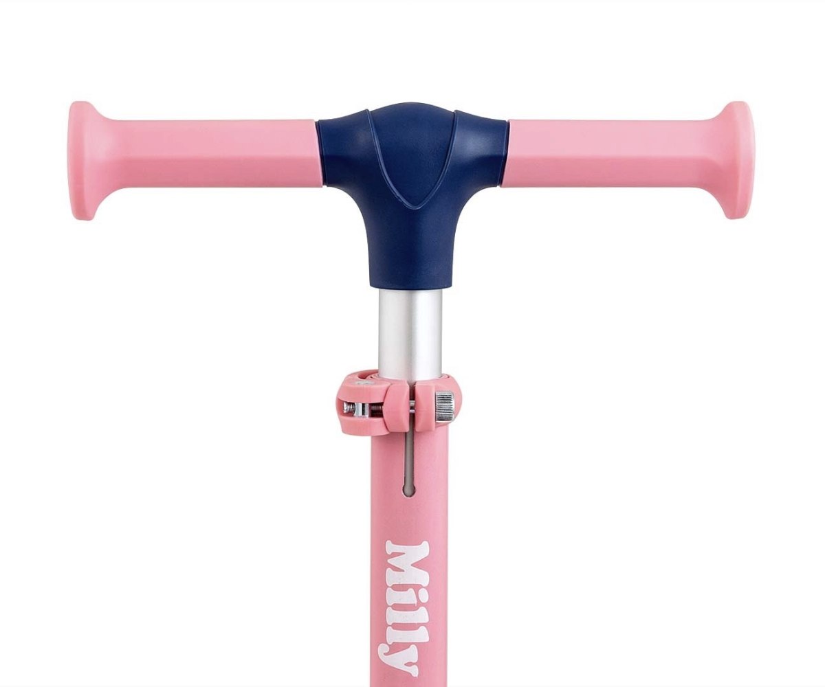 3-колесный самокат Milly Mally Scooter Fuzzy с сиденьем