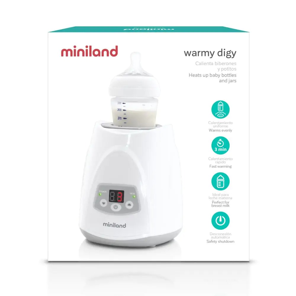 Подогреватель для бутылочек Miniland с дисплеем, ML89204