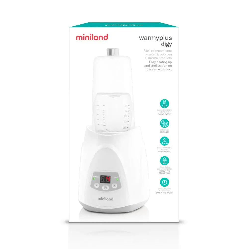 Подогреватель-стерилизатор Miniland с дисплеем, ML89205