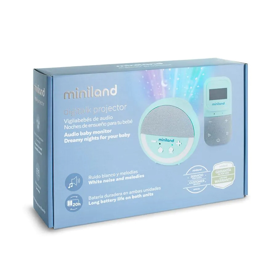 Радионяня цифровая с проектором Miniland Dreamy Nights, ML89629