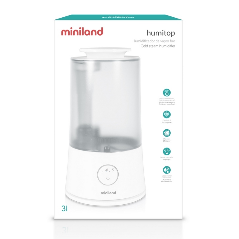 Интуитивно понятный ультразвуковой увлажнитель Miniland ML89319
