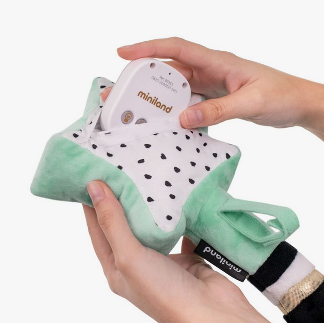 Мягкая игрушка-ночник Miniland Рождественская волшебная палочка ML89364