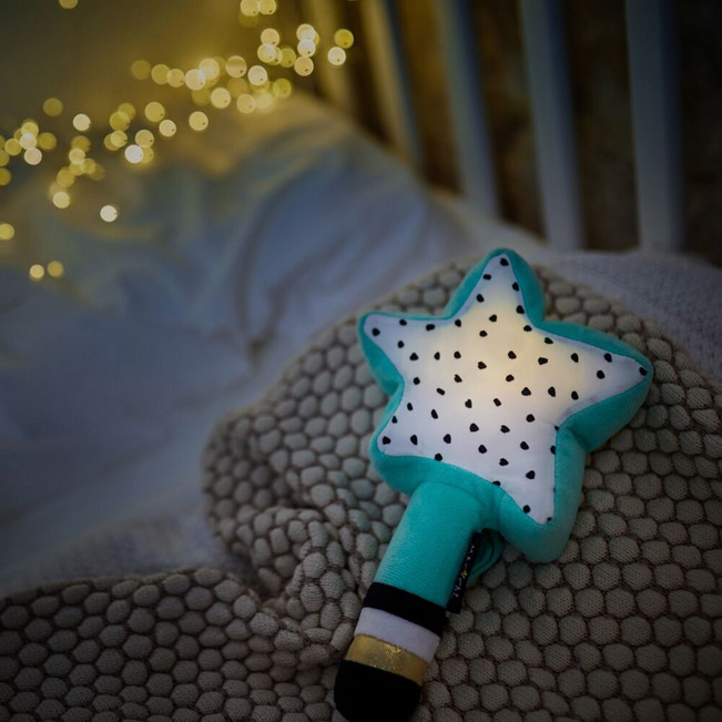 Мягкая игрушка-ночник Miniland Рождественская волшебная палочка ML89364