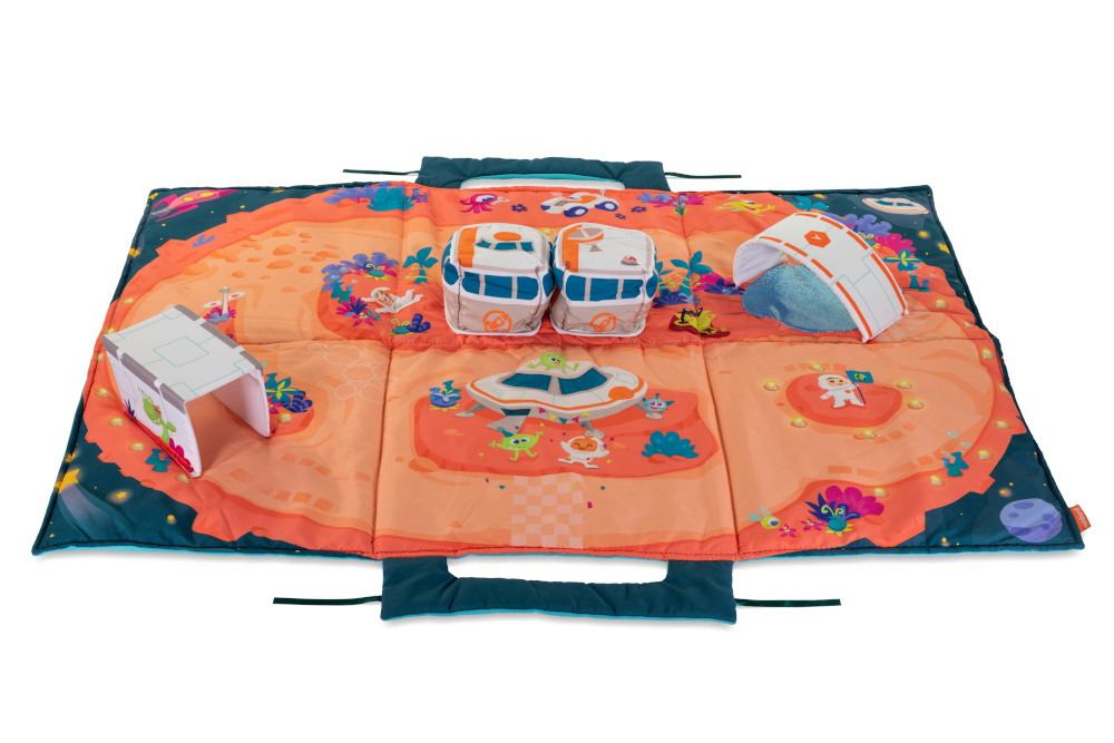 Развивающий коврик Miniland Education Space mat, MLZ75007