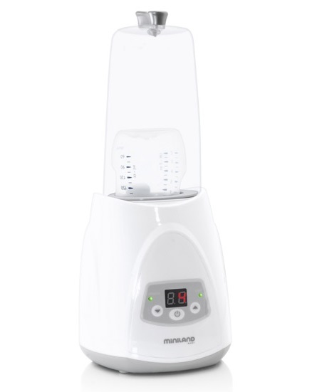Подогреватель-стерилизатор Miniland с дисплеем, ML89205