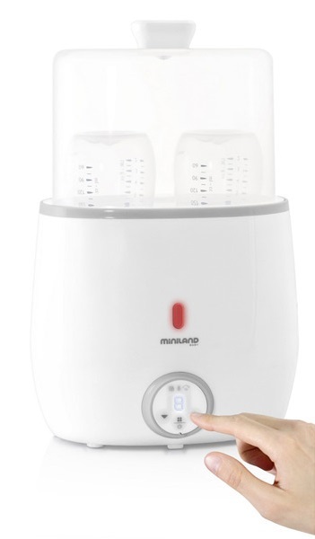 Подогреватель-стерилизатор Miniland двойной 3 в 1, ML89197