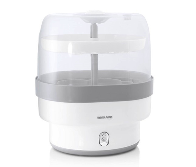 Стерилизатор Miniland на 6 бутылочек со светодиодным дисплеем, ML89206