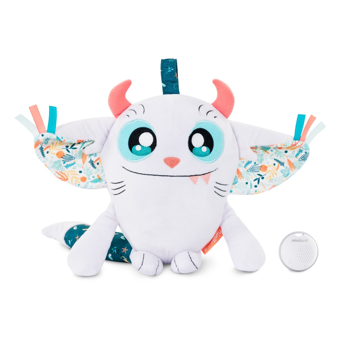 Мягкая развивающая игрушка-талисман Miniland Education поющий Монстр, MLZ75002