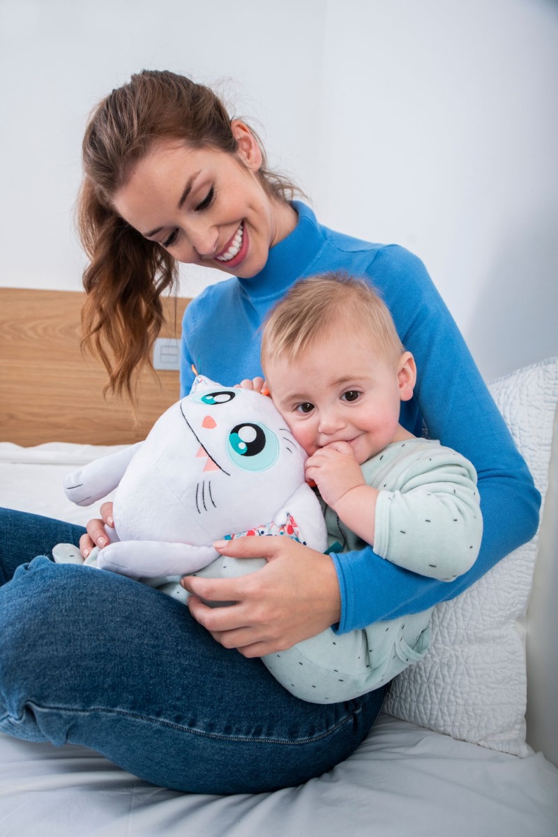 Мягкая развивающая игрушка-талисман Miniland Education поющий Монстр, MLZ75002