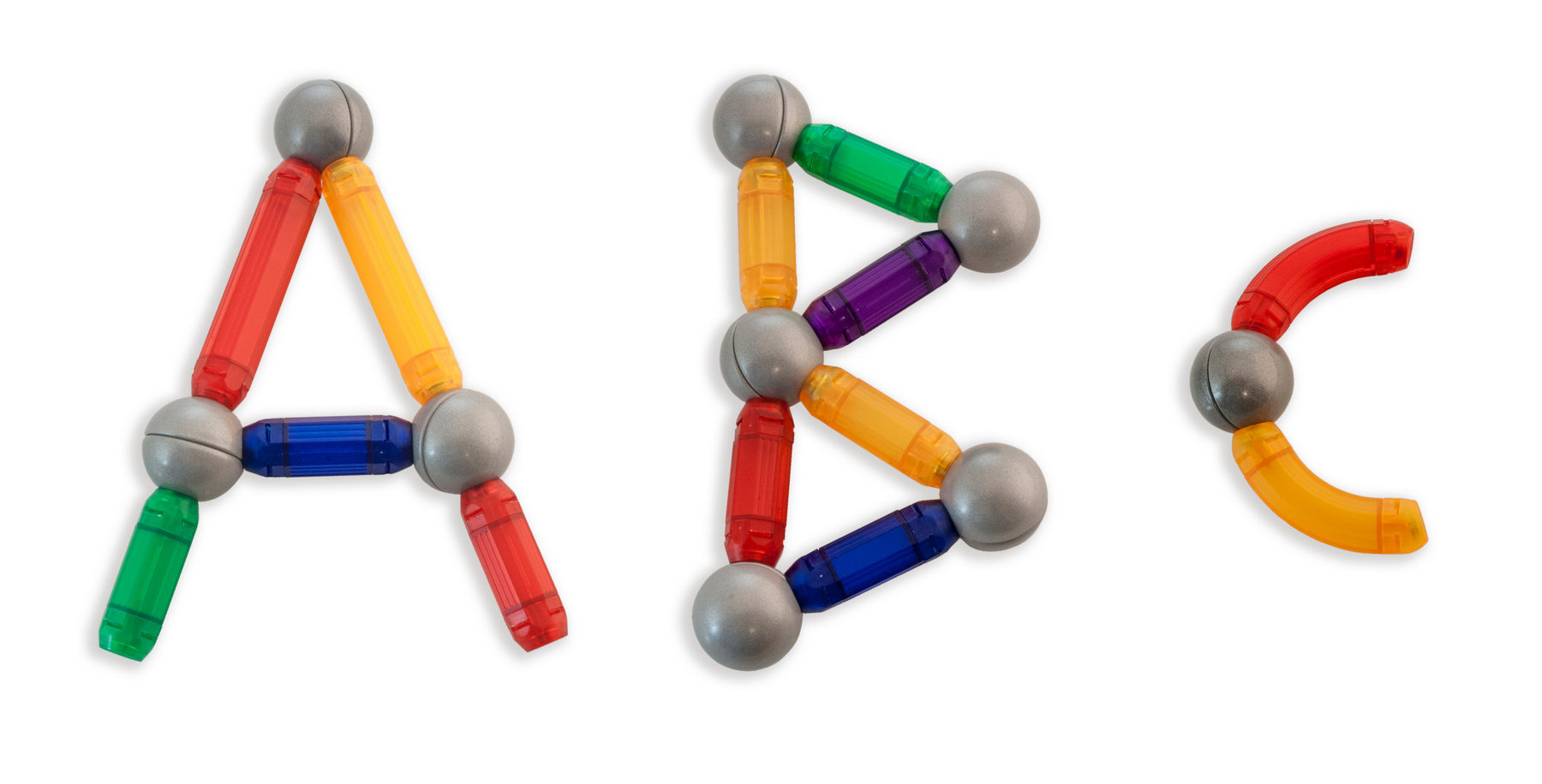 Магнитный конструктор Miniland Education 36 блоков, MLZ94105