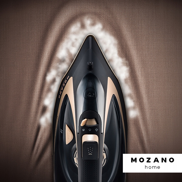 Беспроводной утюг Mozano Ultimate Smooth Gold, 4697