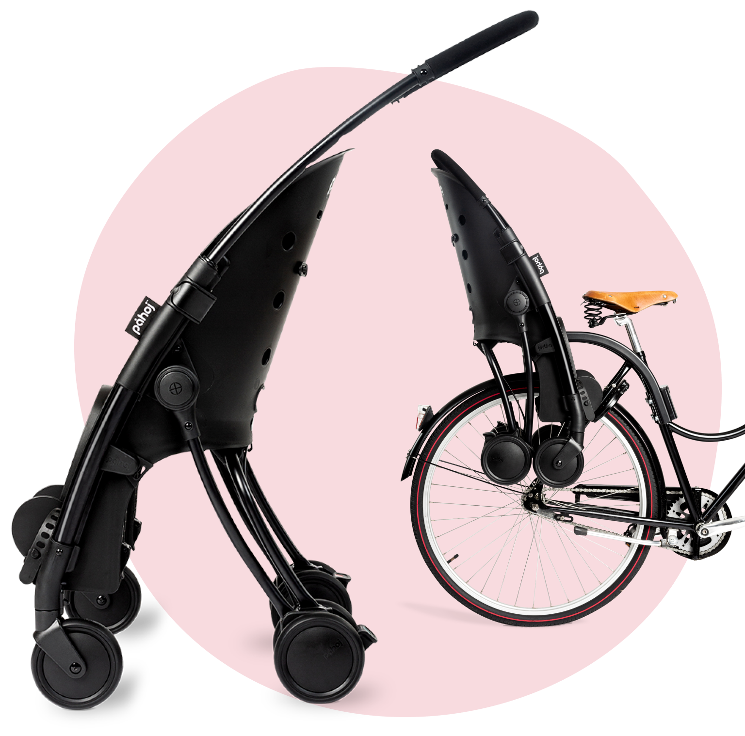 Коляска-велокресло Pahoj