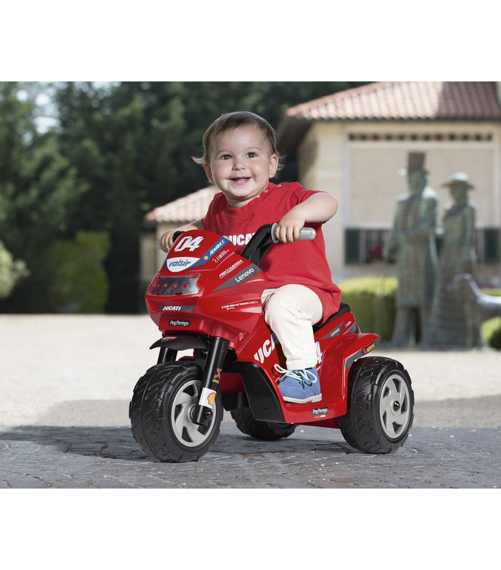 Детский электромотоцикл Peg-perego Mini Ducati Evo 0007
