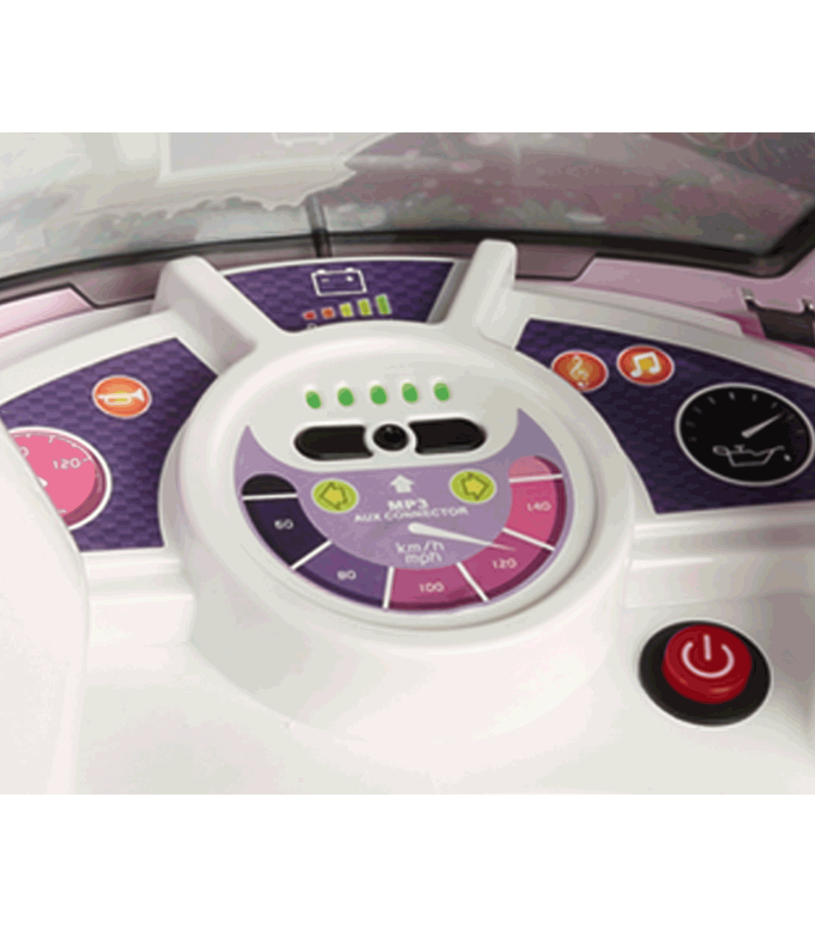 Детский электромотоцикл Peg-perego Flower Princess 6 В, 0923