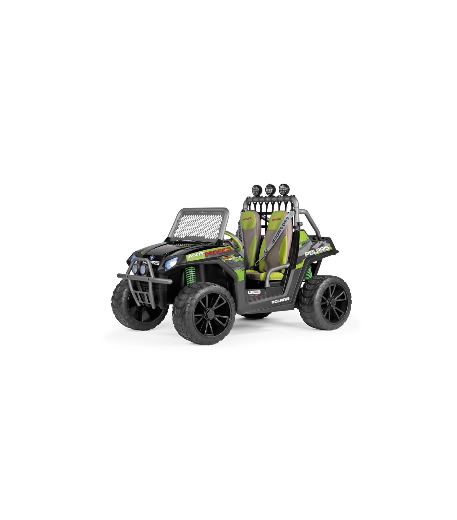 Детский электромобиль Peg-perego Polaris Rzr Pro 24 В Green Shadow, 0601