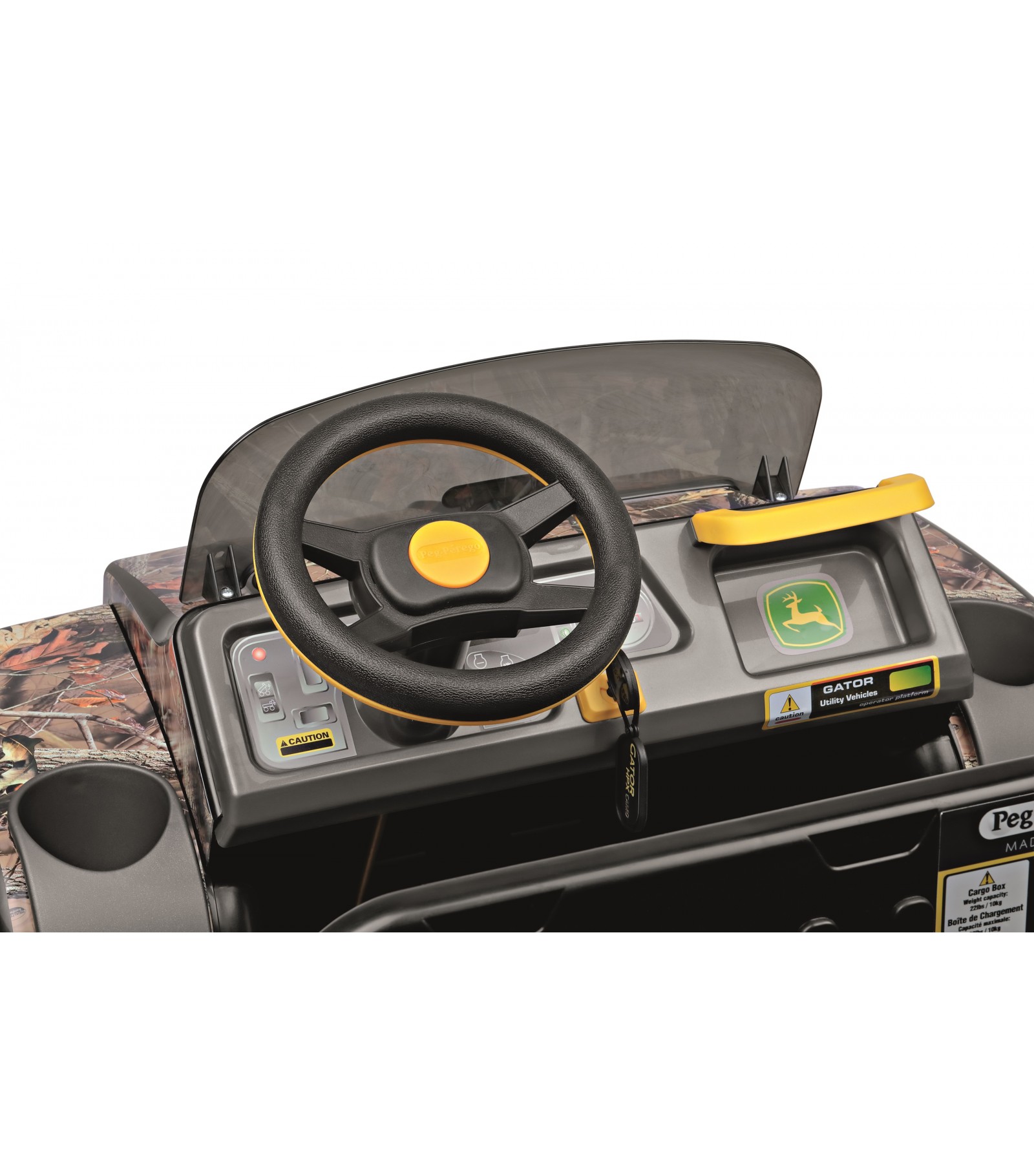 Детский электромобиль Peg-perego John Deere Gator Camo 12 В, 0118