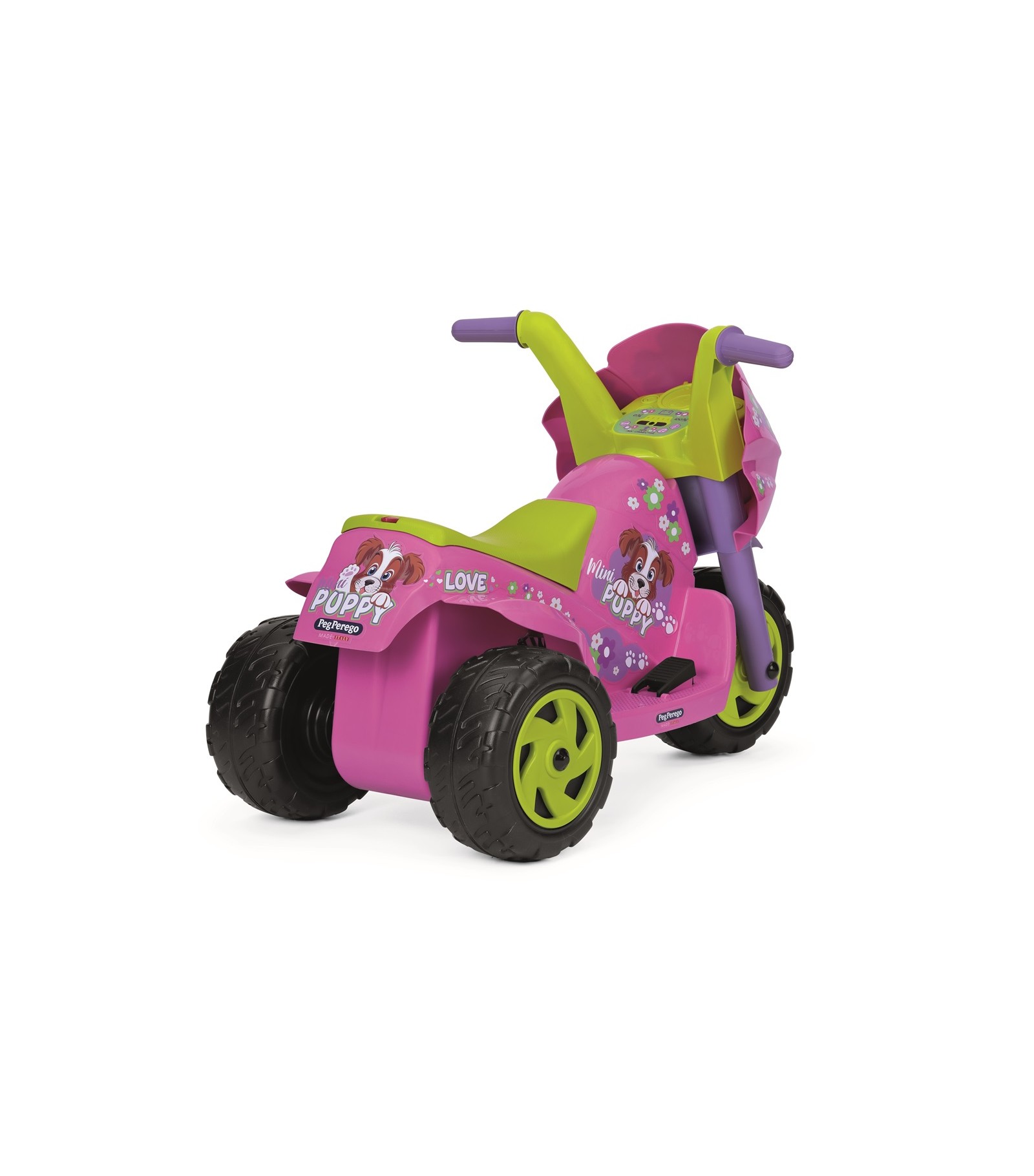 Электромобиль-мотоцикл Peg-Perego Mini Puppy 6 В, 0010