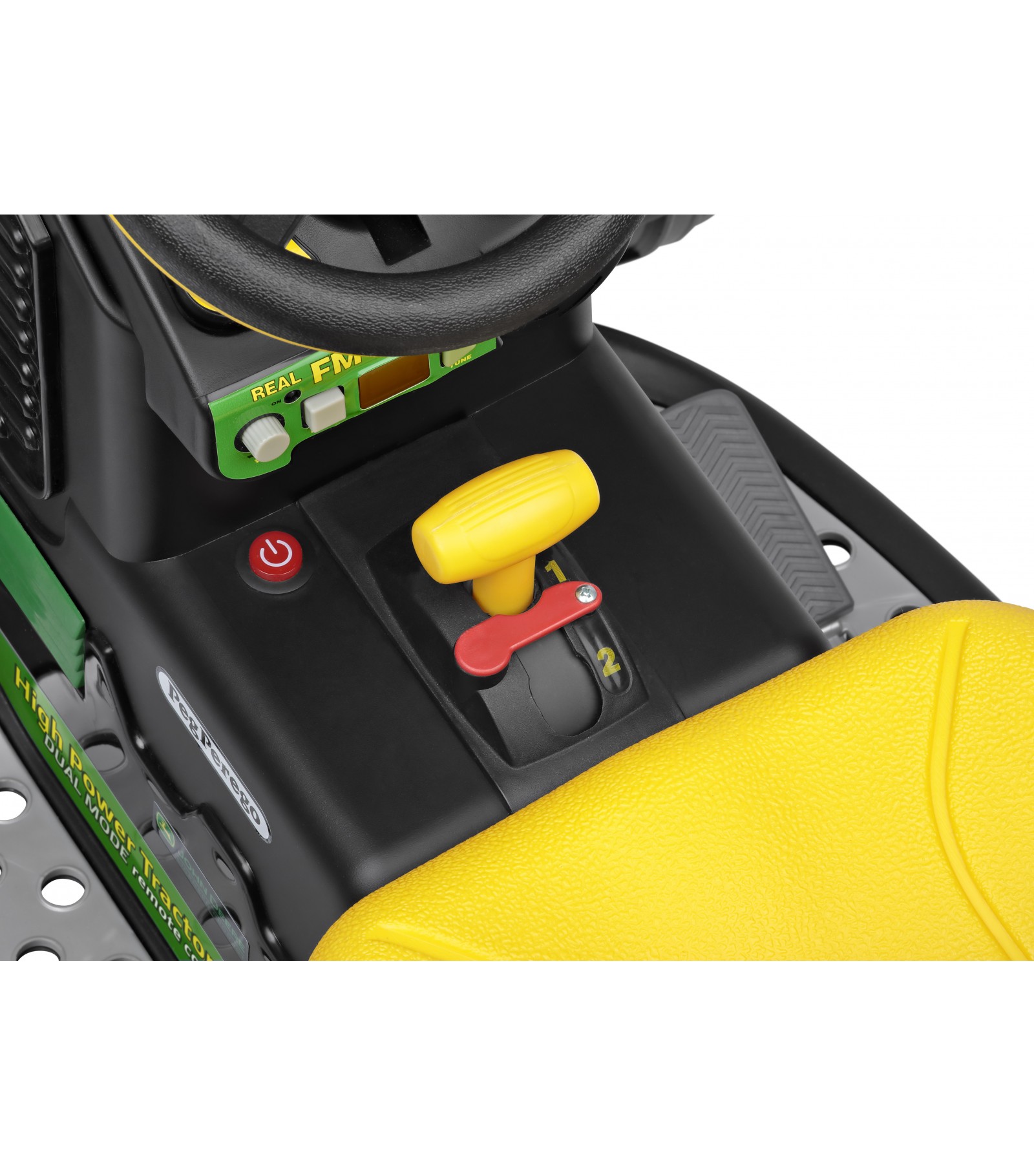 Электромобиль-трактор Peg-Perego John Deere RC 12 В, 0117
