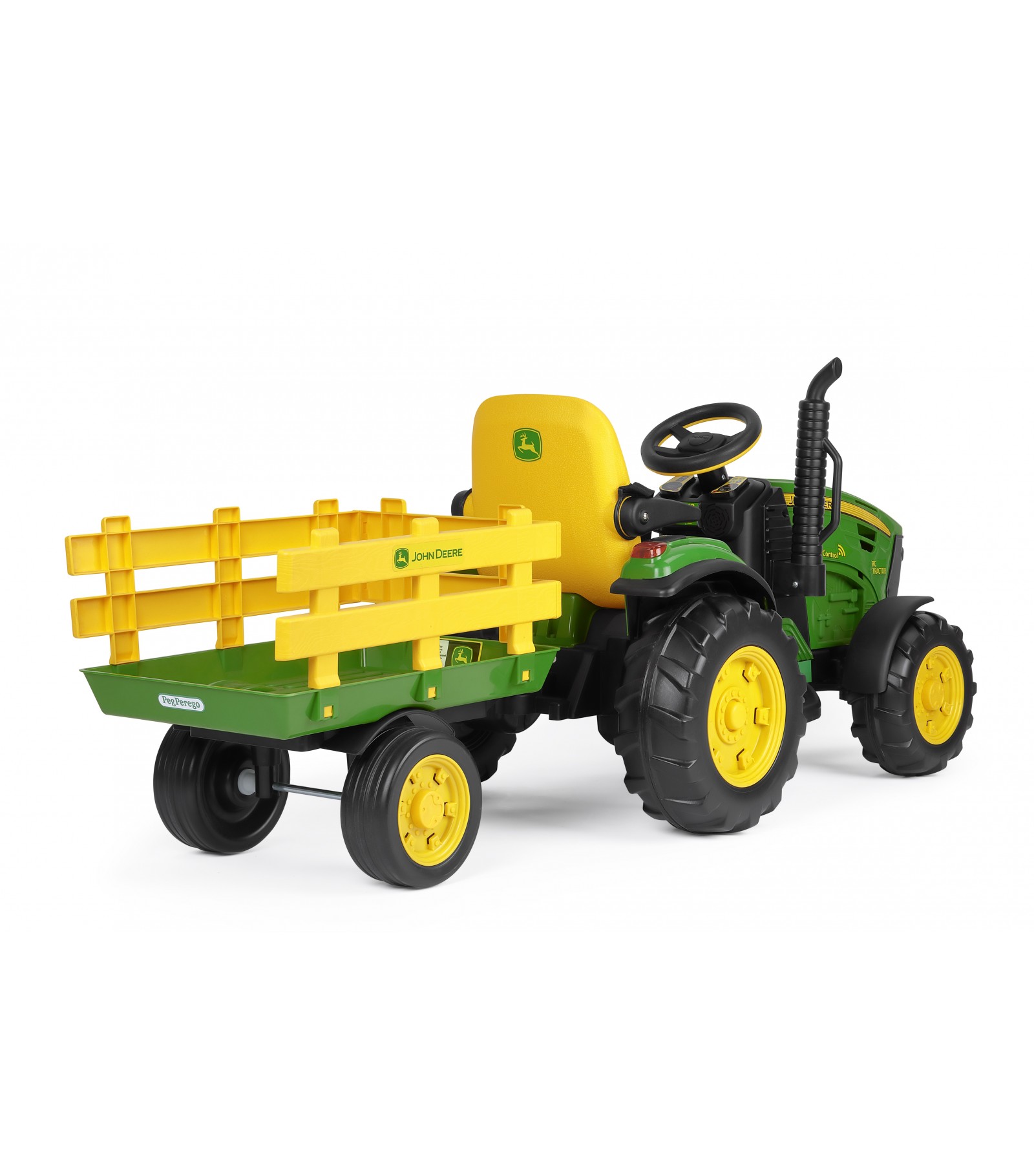 Электромобиль-трактор Peg-Perego John Deere RC 12 В, 0117
