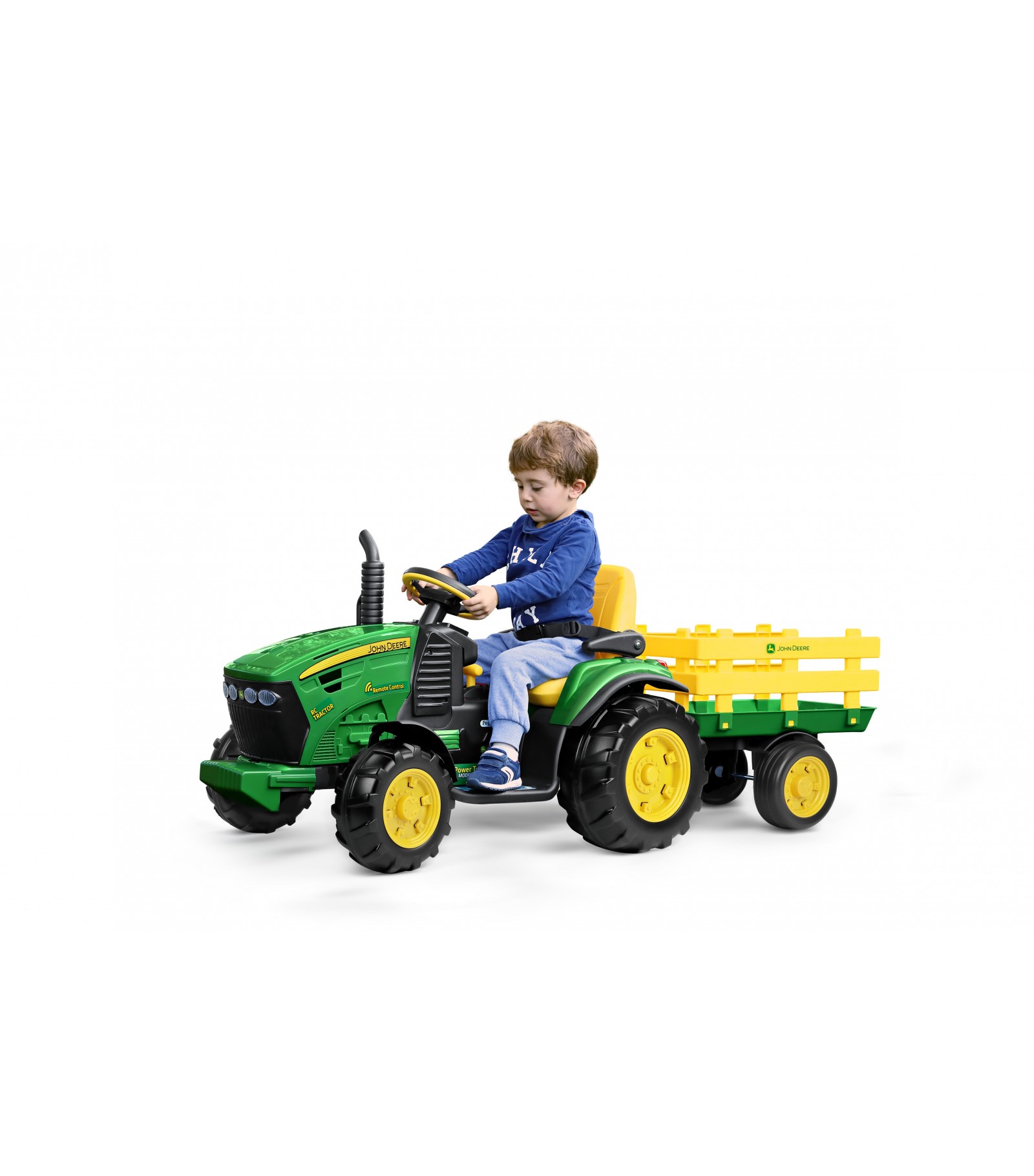 Электромобиль-трактор Peg-Perego John Deere RC 12 В, 0117