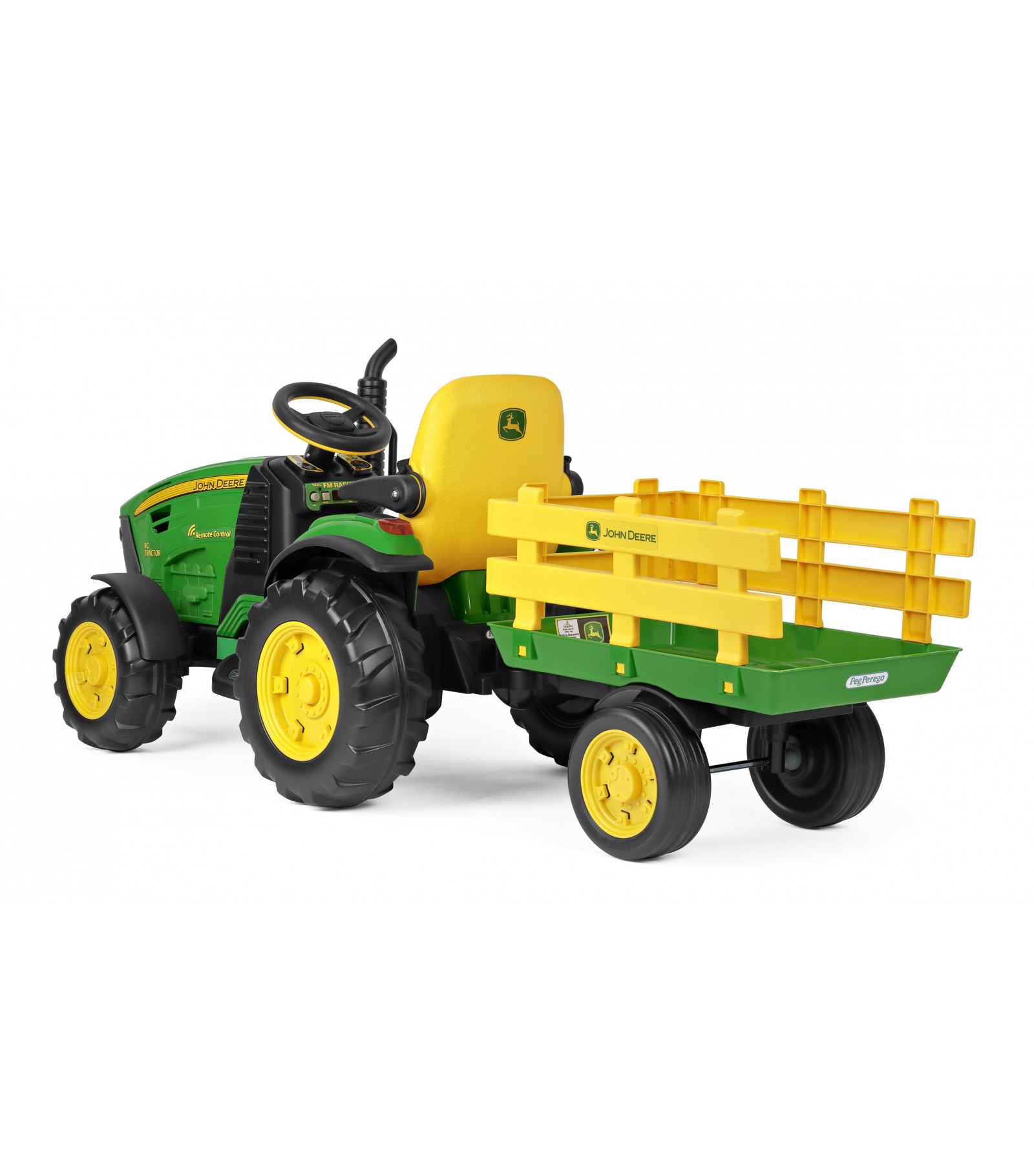 Электромобиль-трактор Peg-Perego John Deere RC 12 В, 0117