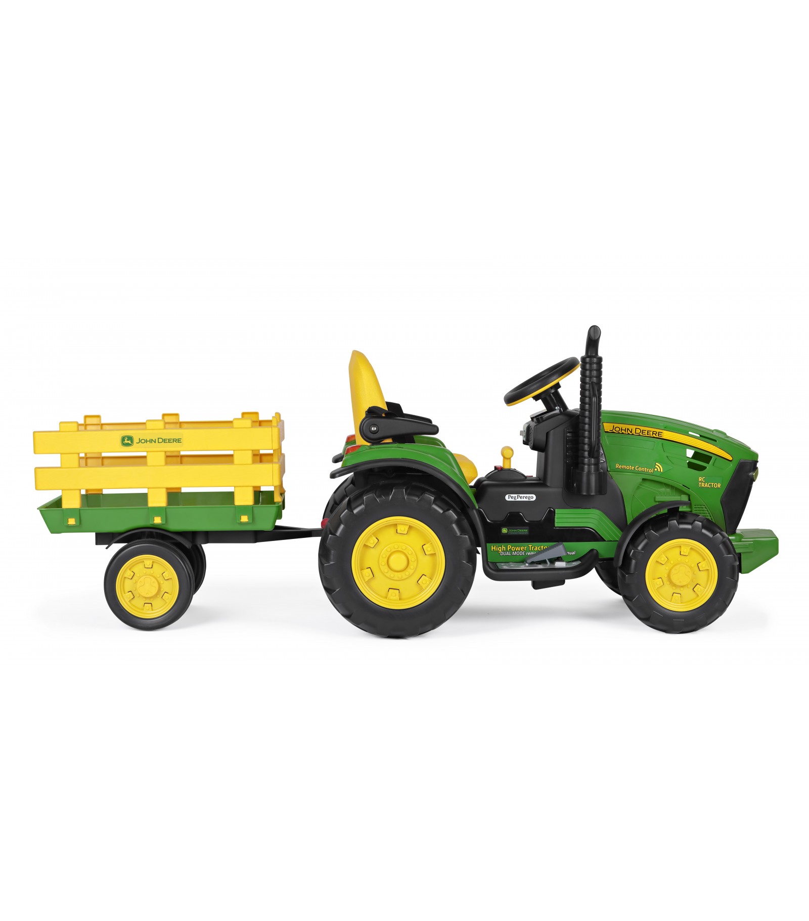 Электромобиль-трактор Peg-Perego John Deere RC 12 В, 0117