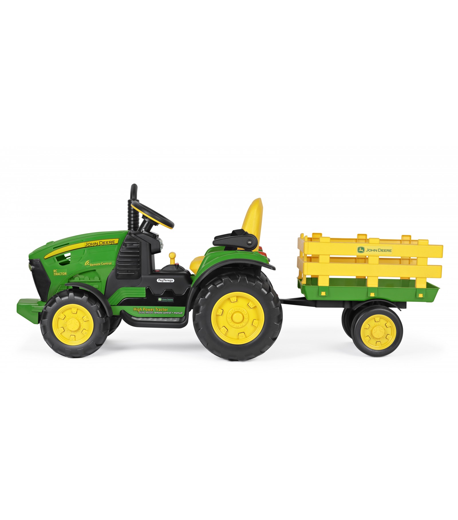 Электромобиль-трактор Peg-Perego John Deere RC 12 В, 0117