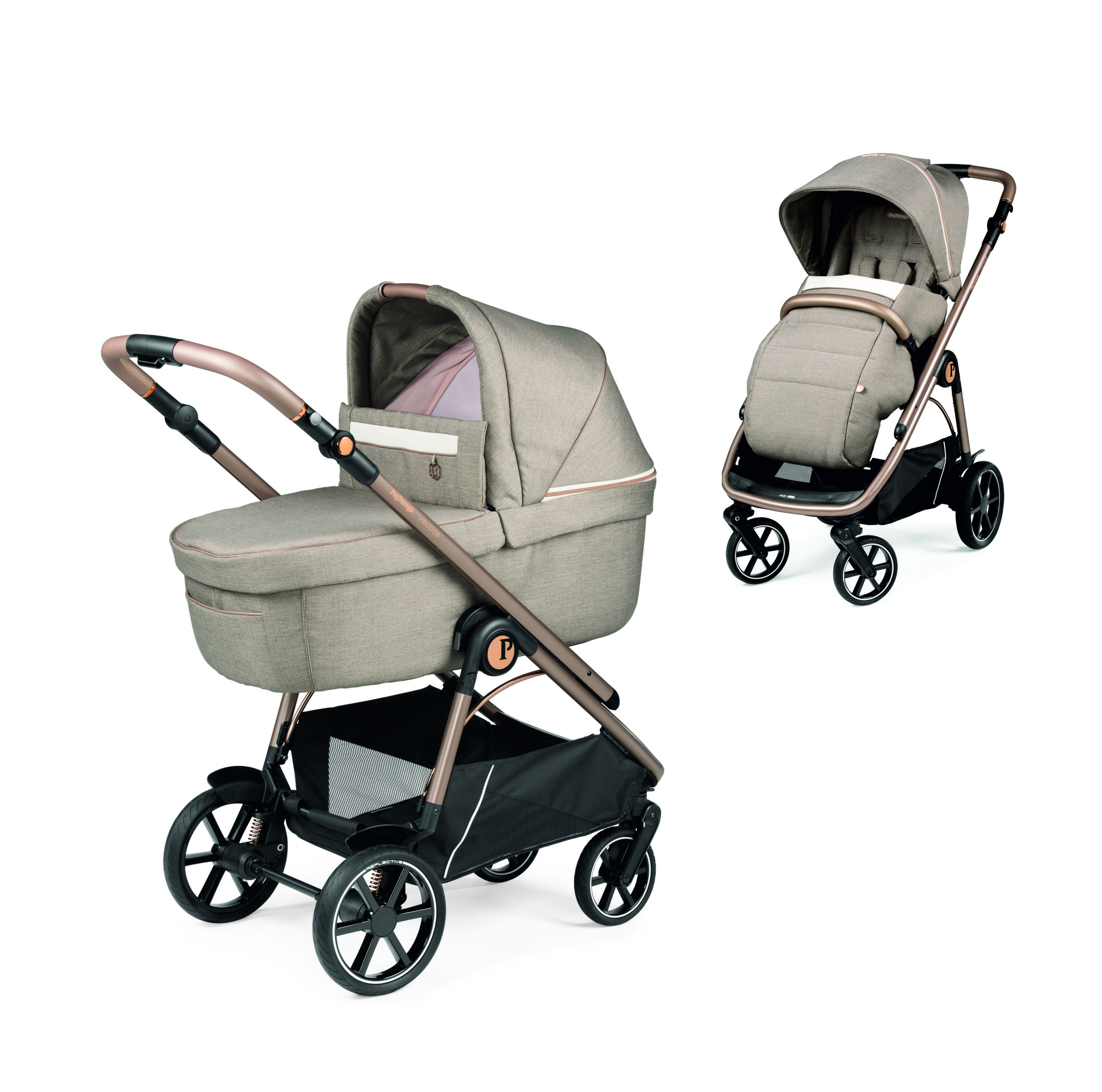 Универсальная коляска 2 в 1 Peg-Perego Veloce